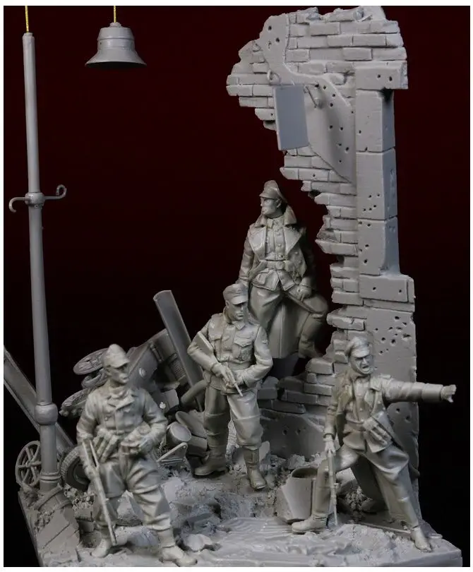 1/35 Resin Model Figure GK， Unassembled and unpainted kit