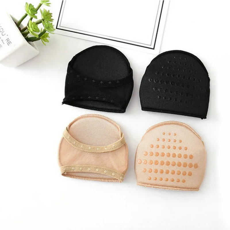 Five Toes Forefoot Pads Women High Heels Half Insoles Calluses Corns Foot Pain Care Foot Care Tool Absorbs Shock Socks Toe Pad