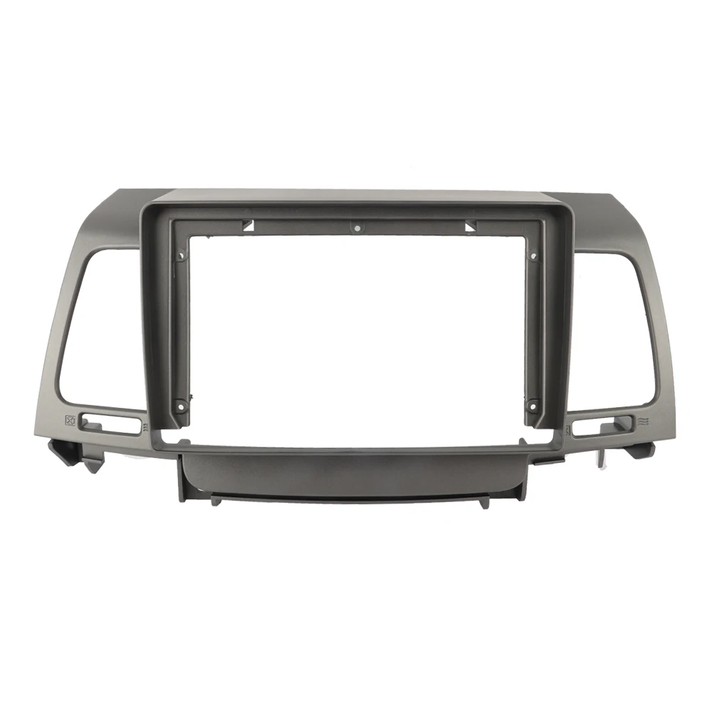 Double Din Gray ABS Trim Fascia Frame For Kia OPIRUS Refit Car Android 9