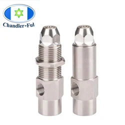 Two-fluid Nozzle Oil Burner Nozzle Fuel Burner Gas Burner siphon  Air Atomizing Nozzle Fuel Oil Nozzle Brass or Steel Nozzle