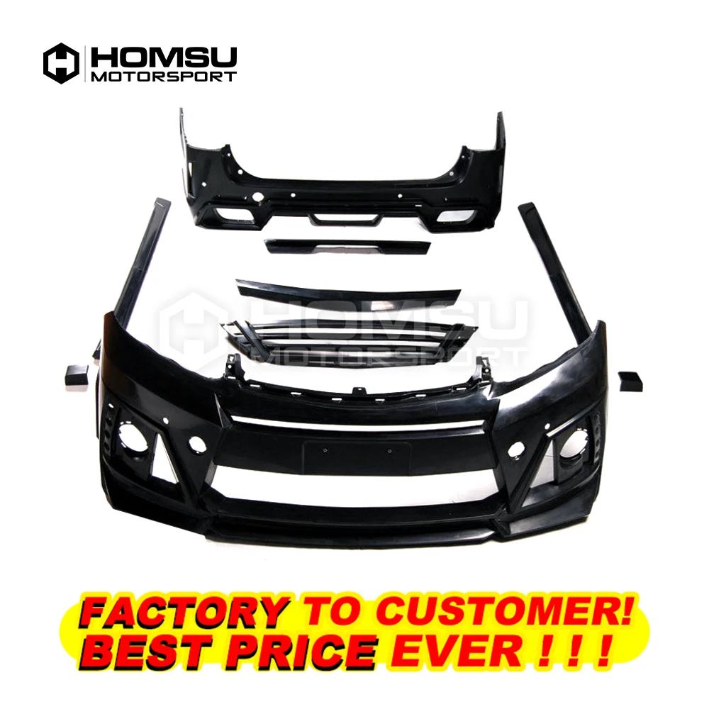 RJ Style Kits Front Rear lip Spoiler for toyota alphard to RJ Style 2010+ car bumper protector rear bumper front bunmoer