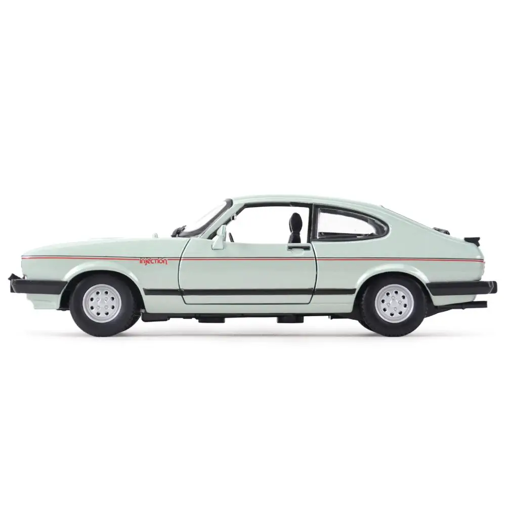 Bburago 1:24 Ford Capri 1982 coche deportivo estático vehículos fundidos a presión modelo coleccionable coche Juguetes