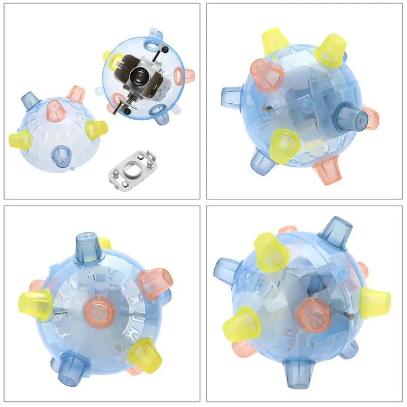 Bola de activación para saltar, luz LED, música intermitente, rebote, bola de baile luminosa vibratoria, juguete eléctrico, pelota de baile, regalo