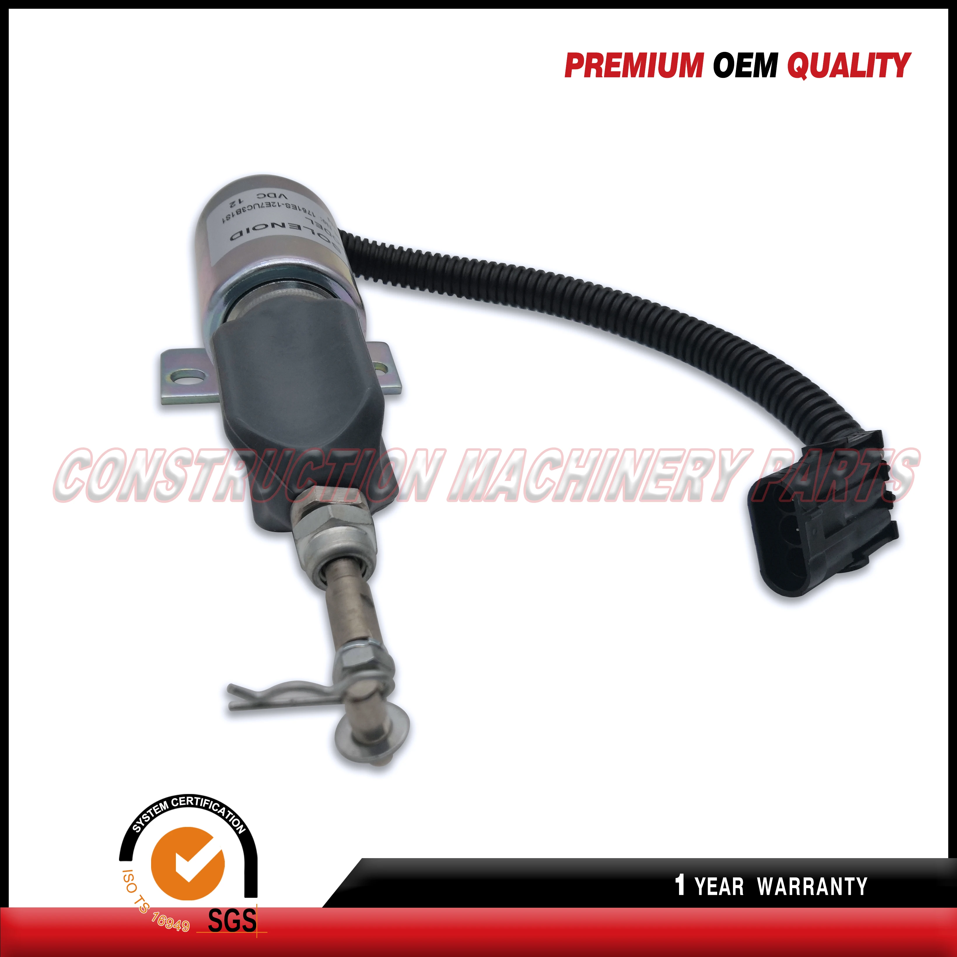 Imagem -03 - Solenoide de Parada de Desligamento 12v para Genset