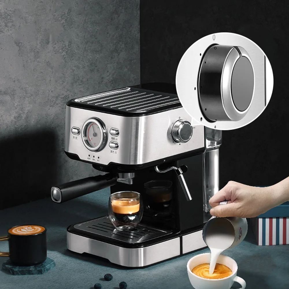 20 bar Semi-automatic Coffee Machine Professional Italian Espresso Maker Manual Milk Frothing Steam Pump Pressure Coffee Maker