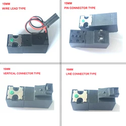 Free Shipping 15MM Sock Machine Mini Solenoid Valve DC12V or DC24V Medical Miniature Valve Oxygen Placement Machine VALVE