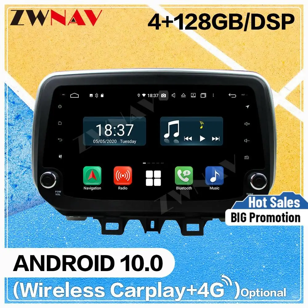 128GB Carplay Android 10.0 screen Car Multimedia DVD Player for Hyundai Tucson 2018 WiFi GPS Navi Auto Radio Stereo Head unit