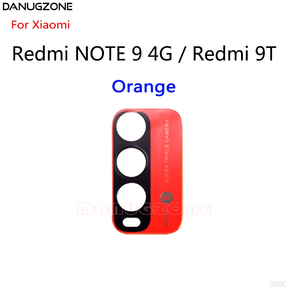 For Xiaomi Redmi NOTE 9 4G M2010J19SC Back Lens Rear Camera Glass Lens Mirror Redmi 9T