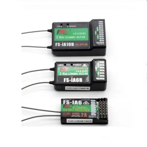 Original Flysky ia6b ia6 ia10b FS-IA6/FS-IA6B/FS-IA10B 6CH 2,4G Antena Dual RC Empfänger für Flysky FS-I6 FSI6 FS-i6 fs-ia10b