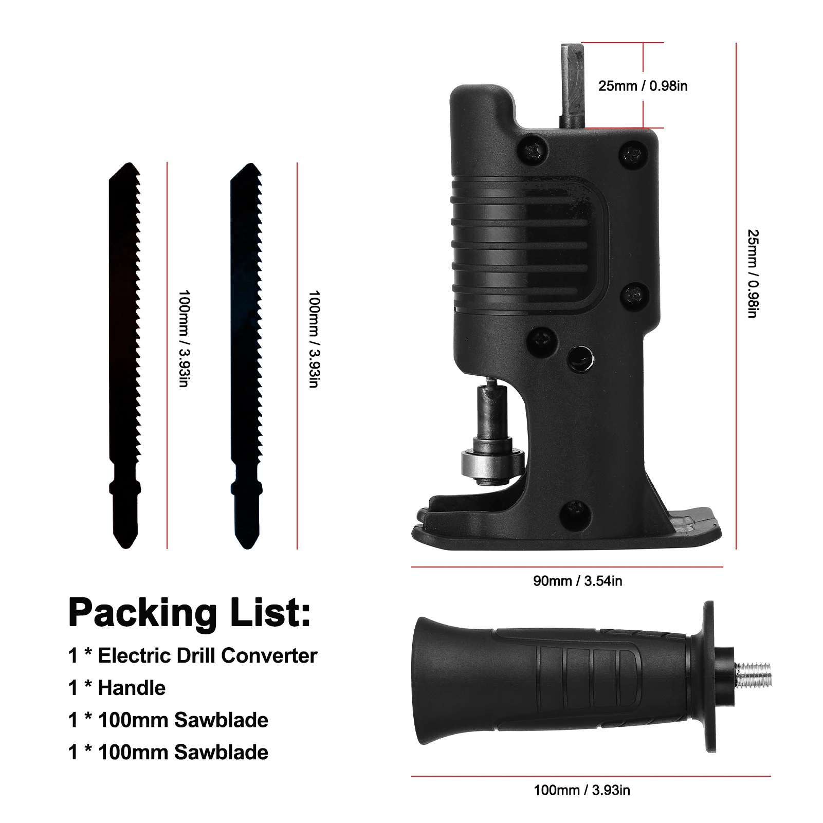 Electric Drill Modified To Electric Saws Accessory Electric Reciprocating Saws Drill to Jig Saws Portable wood cutter Jigsaw