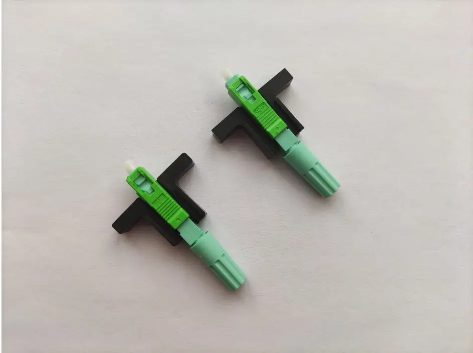 58MM Fast Connector SC APC SC UPC SM Single-Mode  FTTH Tool Cold Connector  Fiber Optic threaded connector High Quality