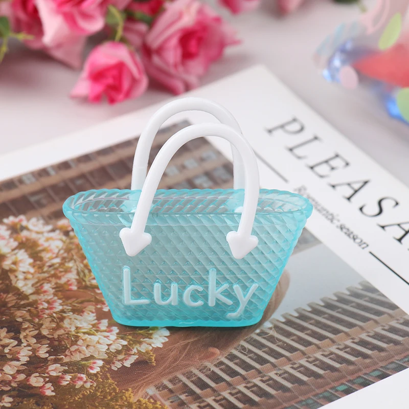 3 Pcs/lot Fashion Princess Doll Handbag Bag Dolls Accessories Children Simulation Mini toys