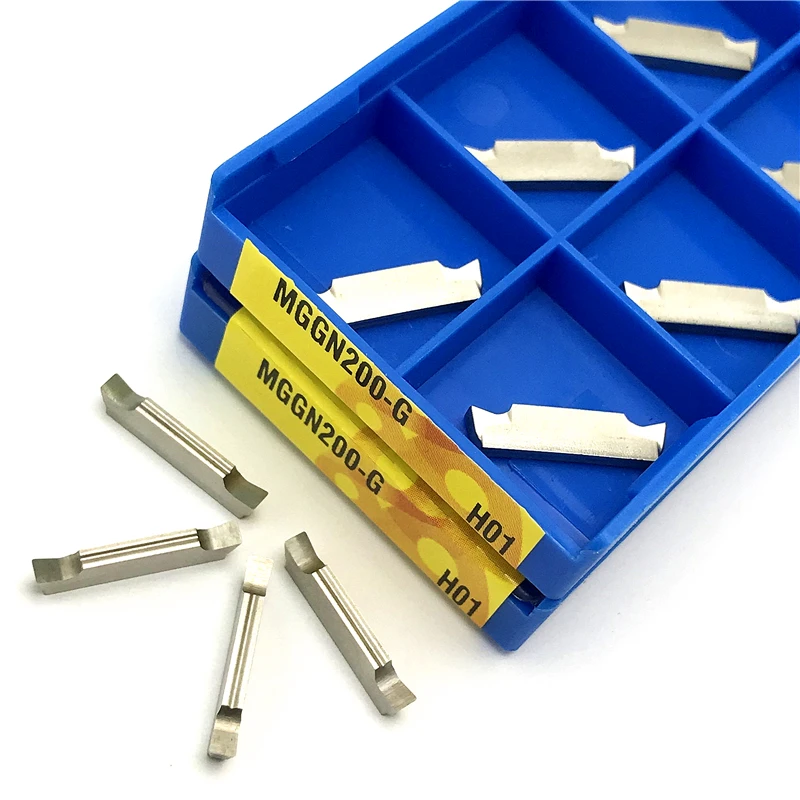 MGGN200 Aluminum Insert External Grooving External Turning Tool CNC Cutting Tools MGGN 200 Carbide Insert