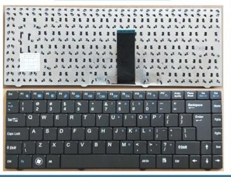 

Brand New laptop keyboard For CLEVO W84 W840T M4121 W840 W830 W84T0 US version BLACK Replacement mp-07G33US-430