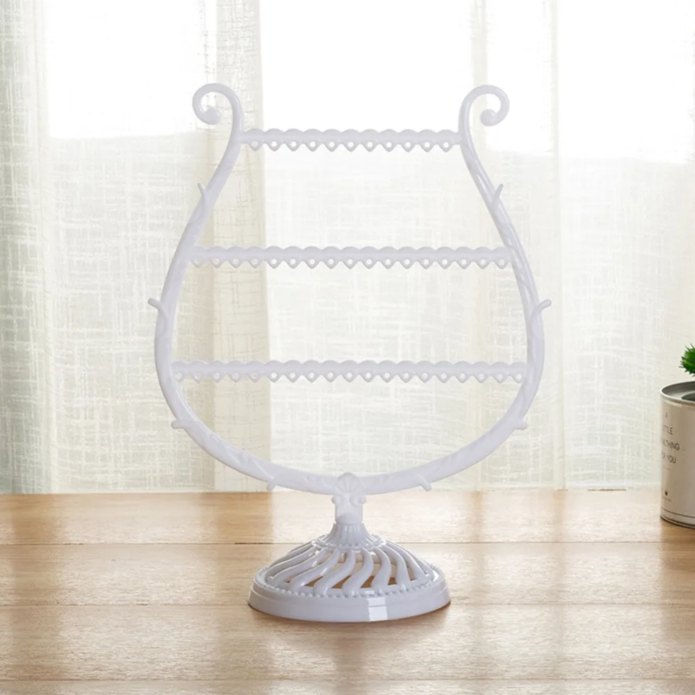 Creative Wine Cup Shape Earrings Bracelet Storage Shelf Jewelry Display Holder Ear Stud Stand Antler Tree Jewelry Organizer