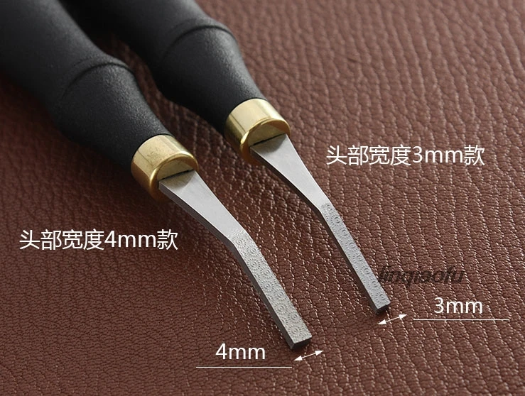 High-quality leather surface sanding rough leather tool, sun pattern 3/4mm wide