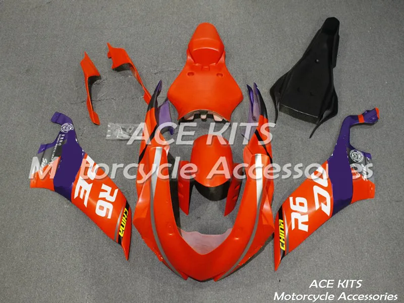 

New ABS motorcycle Fairing For YAMAHA RACING FAIRING RZMOTO R6 2017 2018 Injection Bodywor Any color All have ACE No.4550000