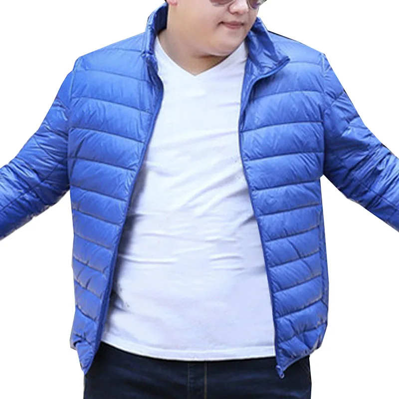 Autumn Winter Men Jackets 9XL Bust 160cm 5XL 6XL 7XL 8XL Plus Size Coat