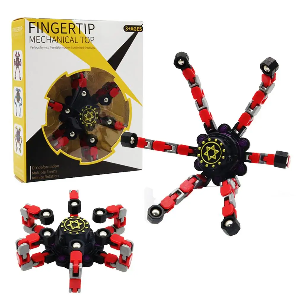 

Deformed Fidgets Spinner Chain Toys for Children Antistress Hand Spinner Vent Toys Adult Stress Relief Sensory Gyro Gift Toy