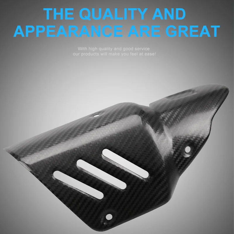 Exhaust Hood Motorcycle Spare Parts Protector YAMAHA YZF1000 R1 YZF600 R6 R3 Carbon Brazing Anti-Scald Moto Accessories