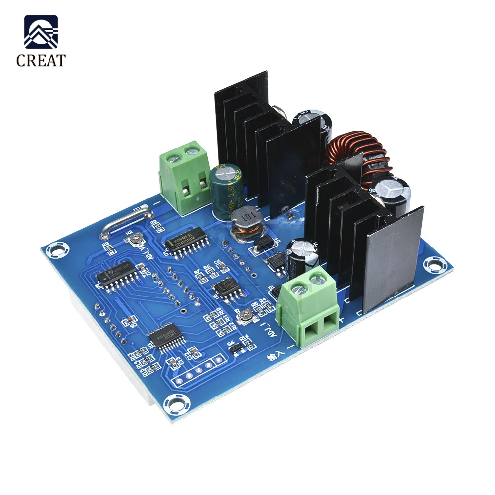 XH-M403 LED Digital Voltage Regulator Buck Step Down Power Supply Module XL4016 DC-DC DC 5 -36V to DC 1.3 -32V 8A