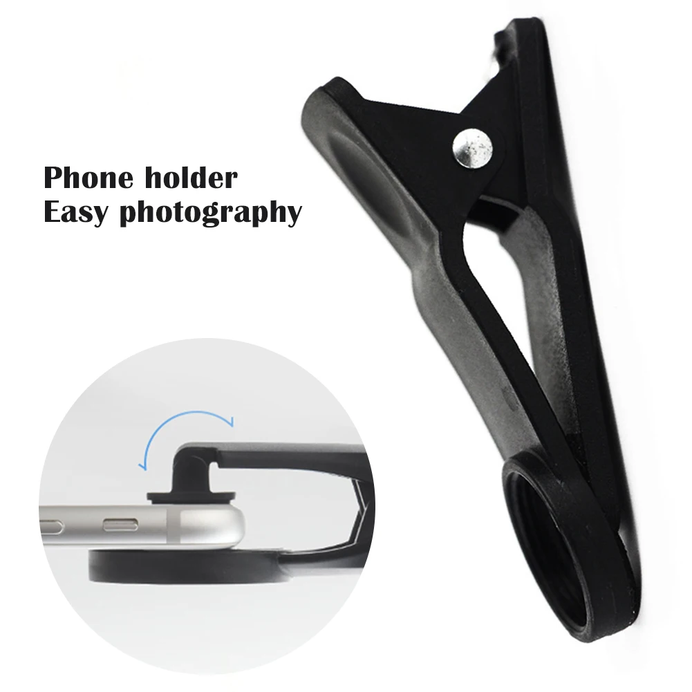 Clip de lente de cámara de teléfono móvil ligero, abrazadera Universal de plástico para teléfono inteligente, iPad