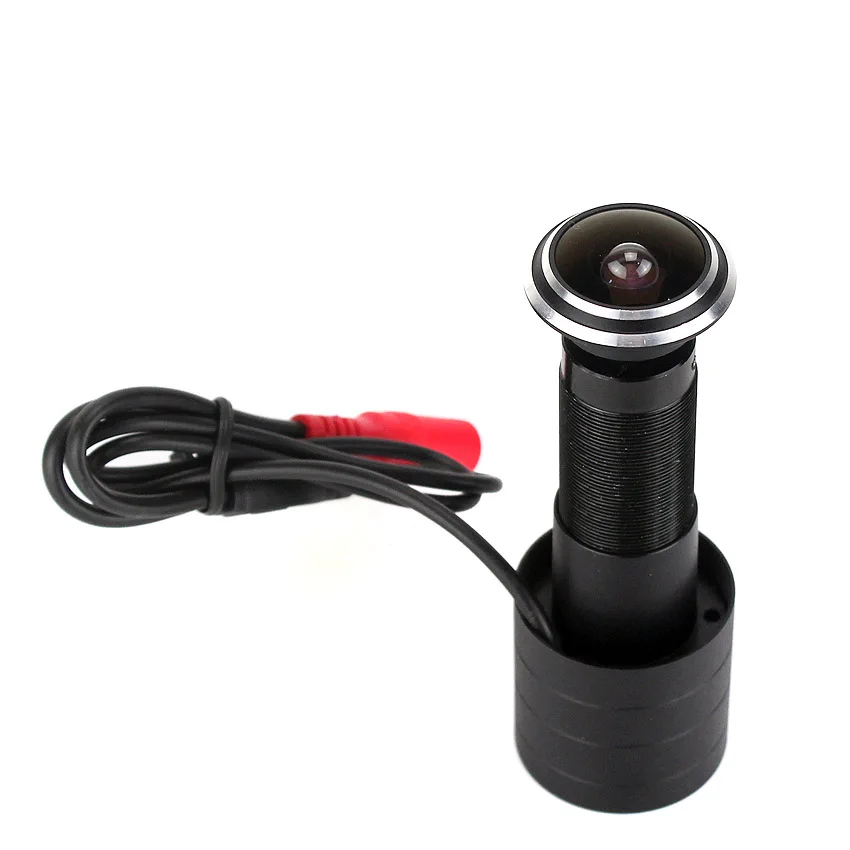 1920 * 1080P AHD Mini Peephole Fisheye Camera for door view 2MP AHD signal Mini Camera for AHD system