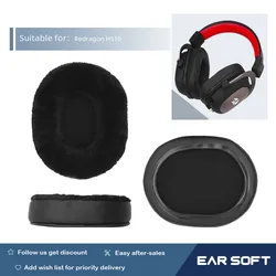 Cuscinetti auricolari di ricambio Earsoft per cuffie Redragon H510 auricolari accessori per custodie per cuffie