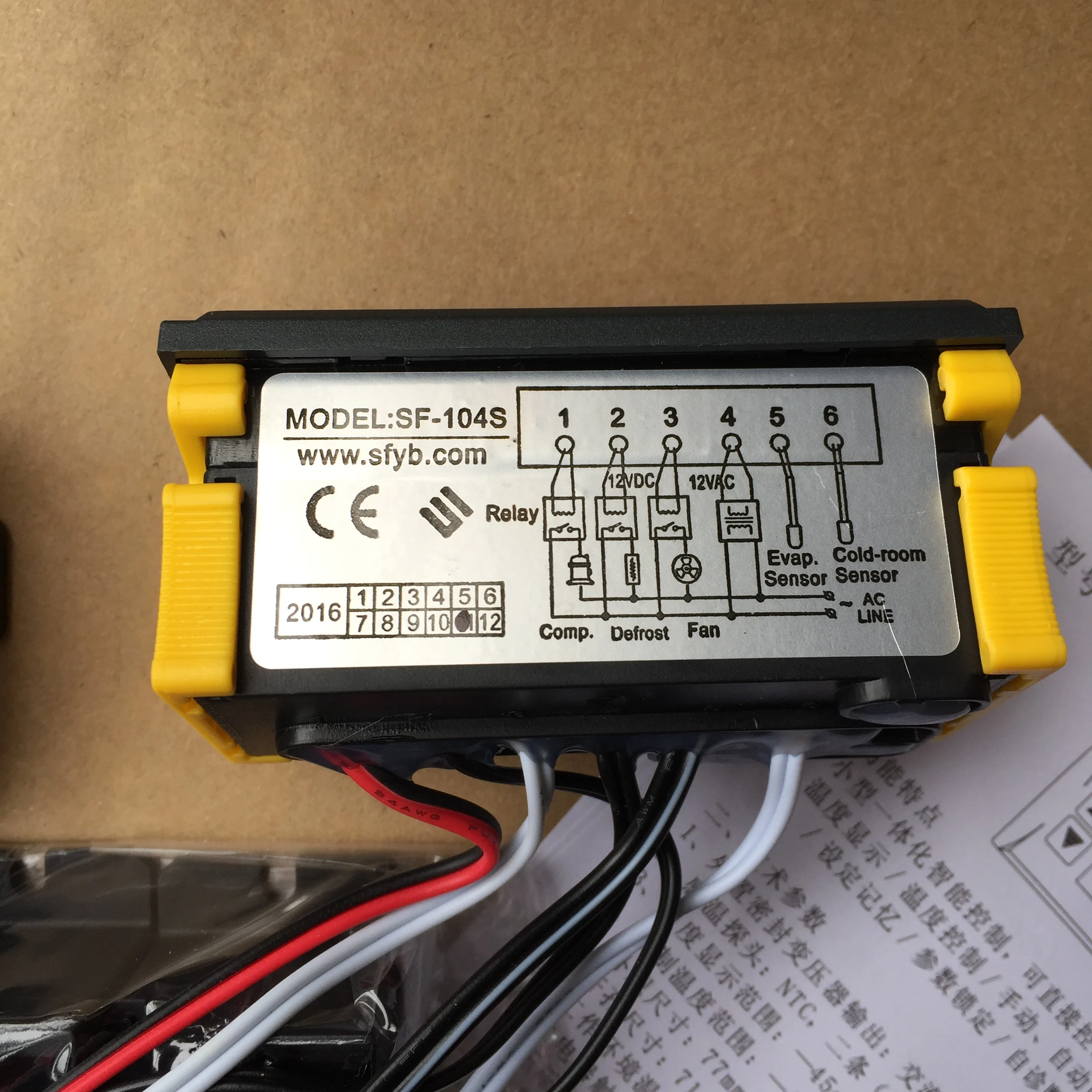 SF-104S Refrigerator Freezer Digital Display Thermostat