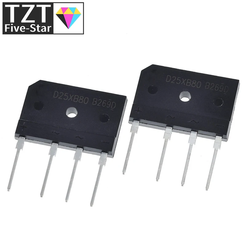 5/10 Stück D25XB80 D25SBA80 25A 800V 25xb80 für Leistungsmodul – Detail 3