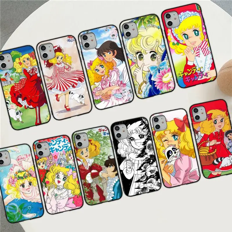 Anime Manga Candy Phone Case for iphone 13 8 7 6S Plus X 5S SE 2020 XR 11 12 mini pro XS MAX