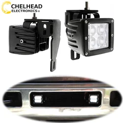 Front Hidden Bumper Led Fog Light Mount Bracket Car Fog Lamp Mounting Holder for Super Duty F250 F350 F450 Ford Excursion