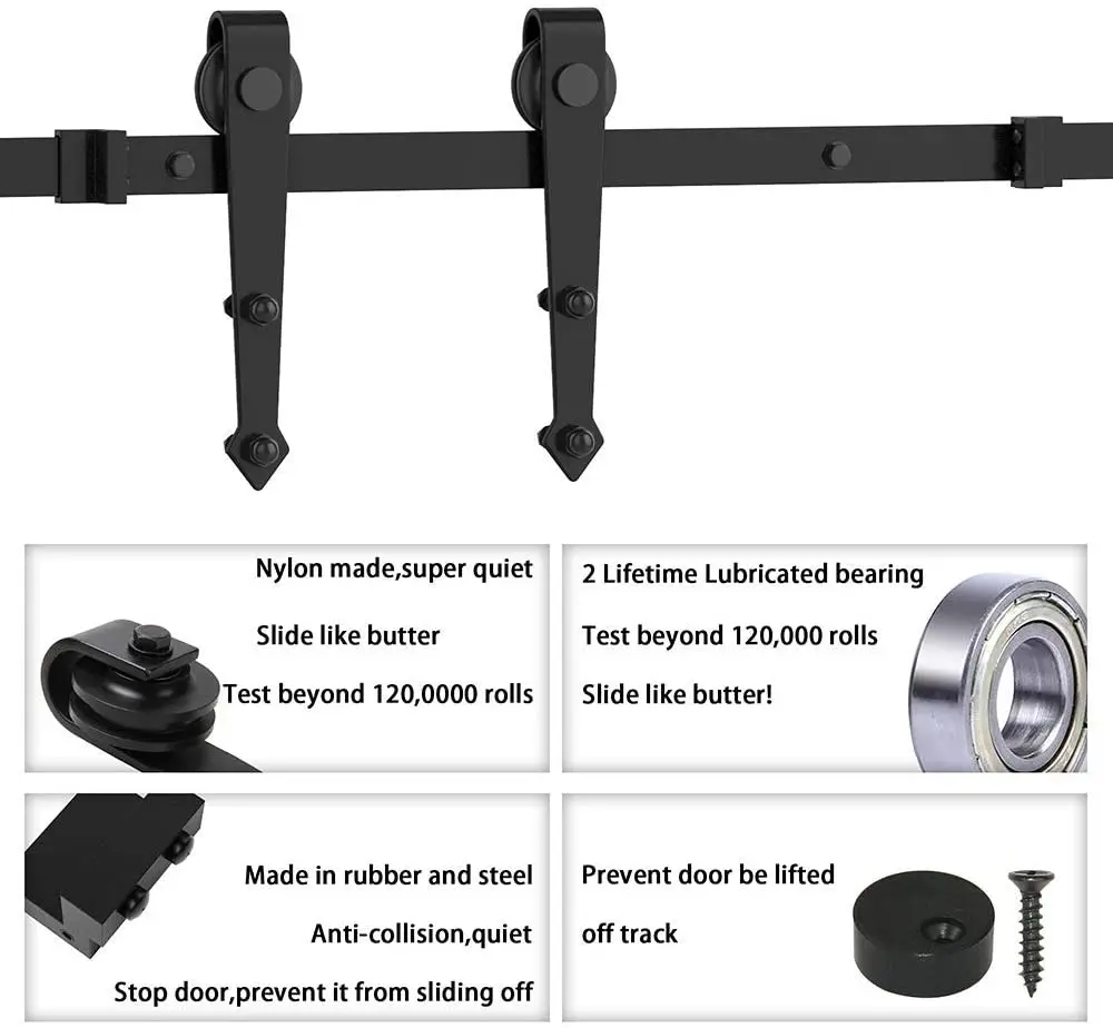 Imagem -05 - Jachor Rack em Forma de Seta Kit com Gancho para Porta Única de Aço Carbono m x m