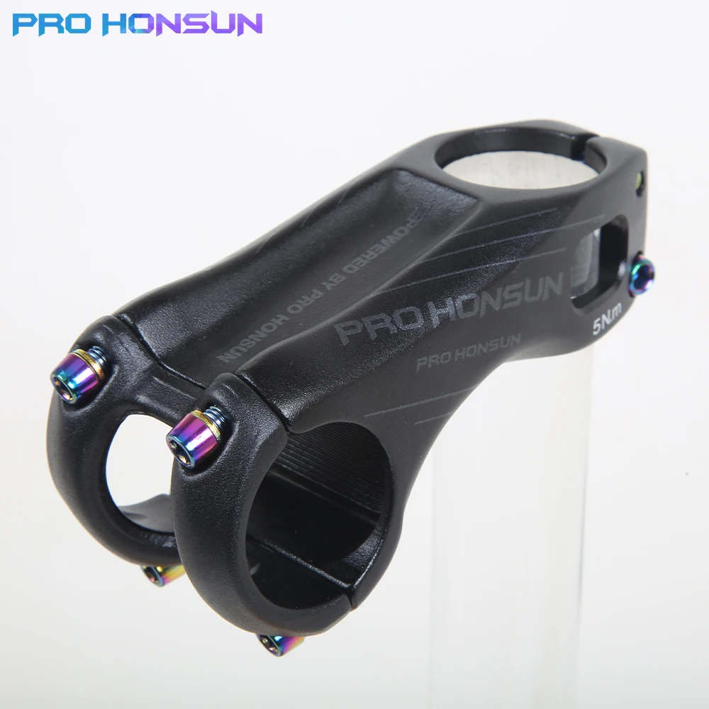 HONSUN CNC Aluminum Alloy Road/Mountain Bicycle Stem 70MM/90MM 31.8*28.6MM XC MTB AM Bice Handlebar  Parts