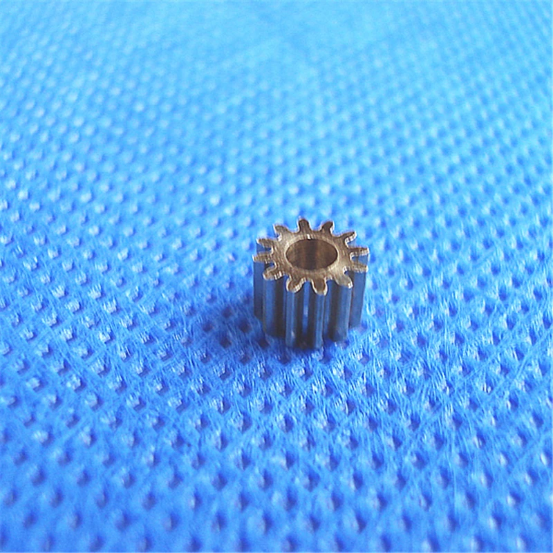 7mm Diameter 0.5M 12T 3.17mm Copper Gear High Precision GOOD Parts