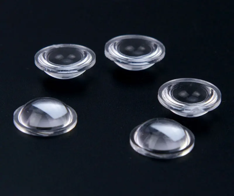Imagem -05 - Lanterna Led Acrílica Plano Convexa Lente Focal 10 mm 12 mm Peças