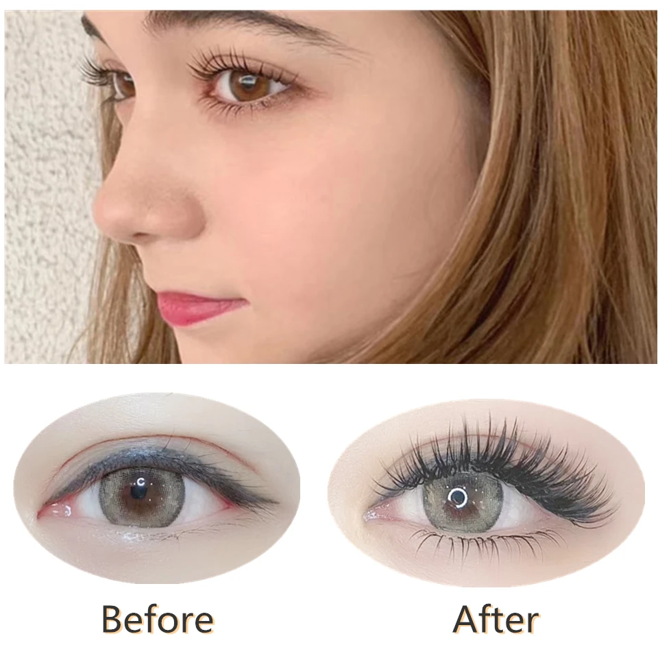 AGUUD Lower Lashes mix 5 6 7 Bottom Eyelash Extension Individual Natural Short Mink Eyelash Extension Under False Eyelash Makeup