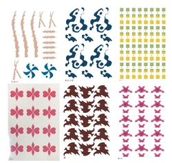 Brdwn Kamado Tanjirou Tomioka Giyuu Shinazugawa Sanemi Daki Enmu Cosplay Tattoo Stickers