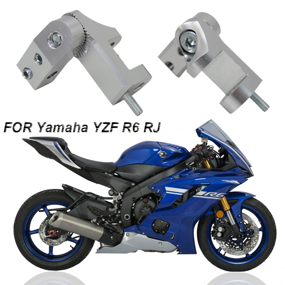 

NEW Motorcycle Foot Peg Passenger Footpeg Lowering Kit FOR Yamaha YZF R6 RJ