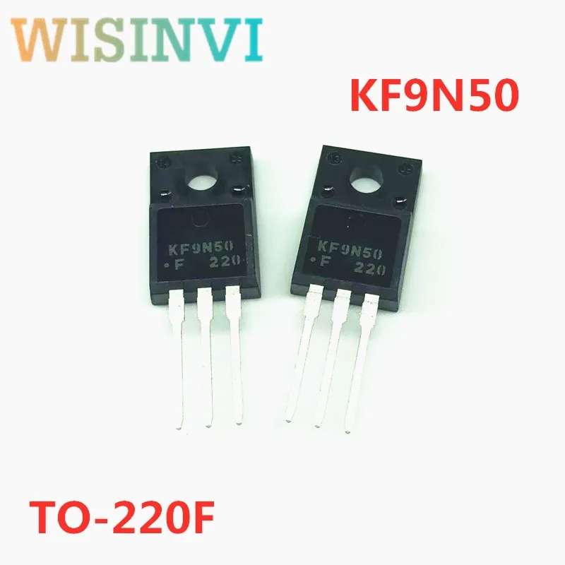 10 PCS KF9N50F TO220F KF9N50 KF 9N50 KF9N50-F 9A 500V TO220F MOS