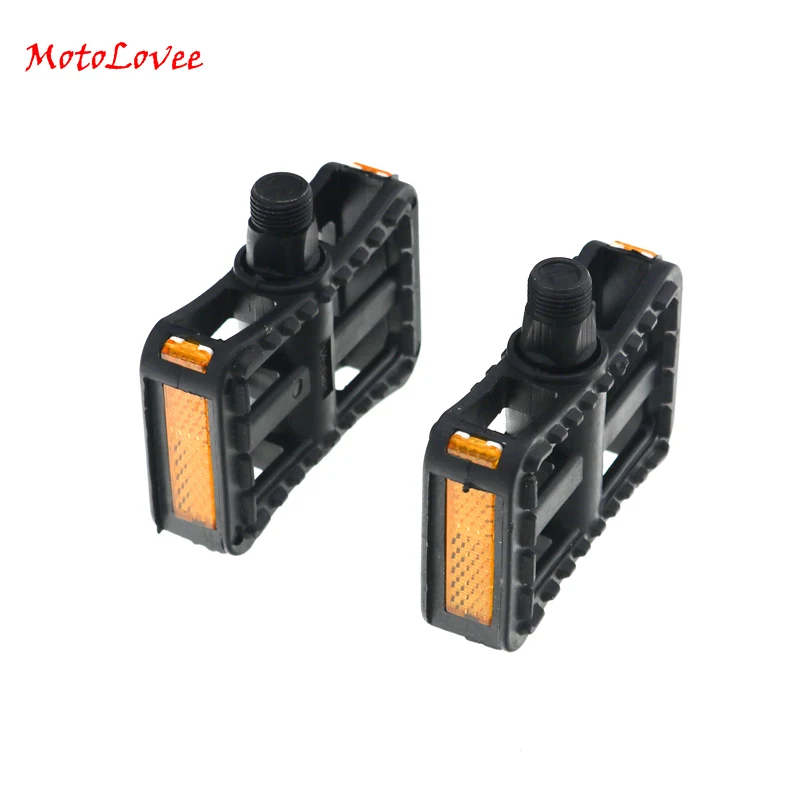 

MotoLovee Bicycle Pedals Mountain Bike Pedals Lightweight Bike Pedals 9/16 Inch Spindle Road Bike Pedals Bicycle Platform Pedals