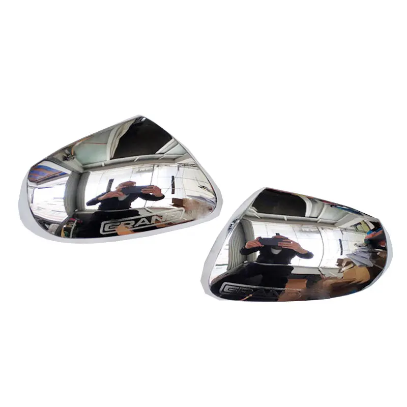 Plastic Chrome Rear Side View Rearview Mirror Cover for Hyundai I10 I 10 Grand I10X 2014 2015 2016 2017 2018 Car Accessories