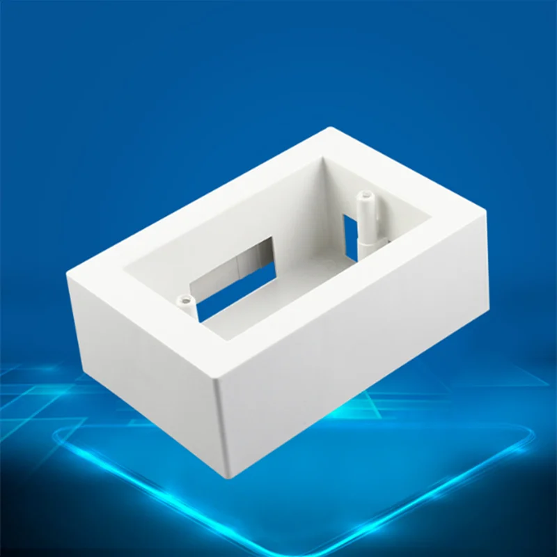 

Model 118 American-Italian Open-Mount Junction Box Wall Switch Power Socket Mounting Bottom Box