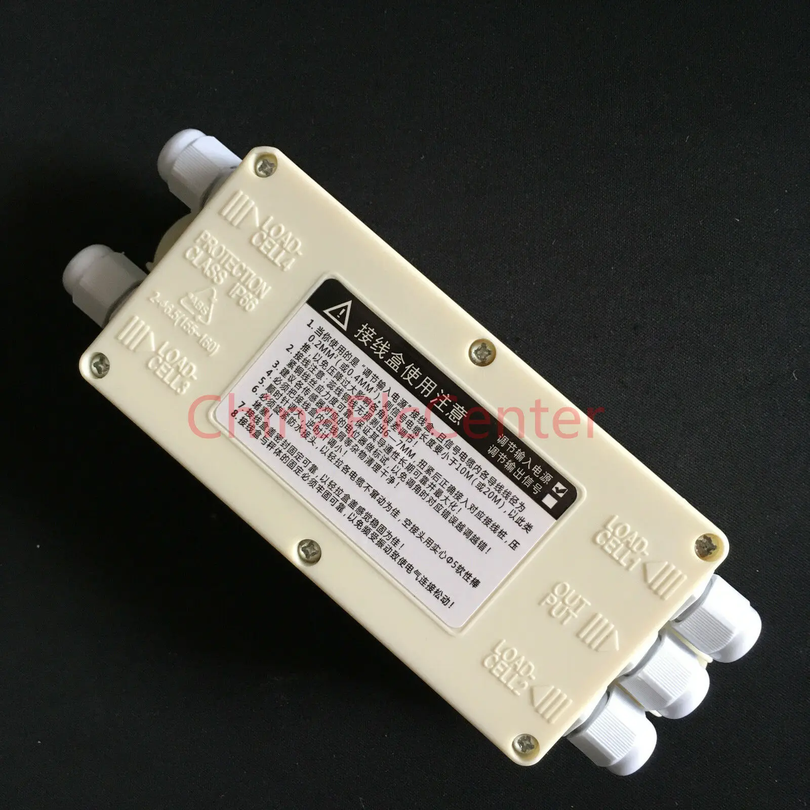 Load Cell Junction Box 5-Hole 4-Wire Electronic Junction Box Waterproof High-precision Analog Sensor Weighbridge Hub Batching