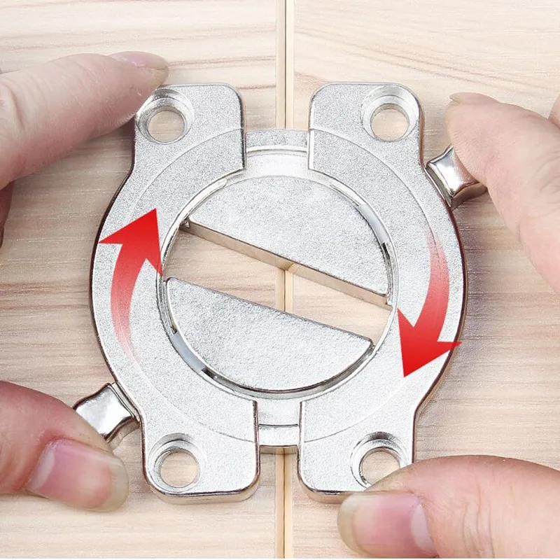 Strong Furniture hinges Fixing Fitting alloy table Top Connector latch Bracket Conference desktop combination Fastener hardware