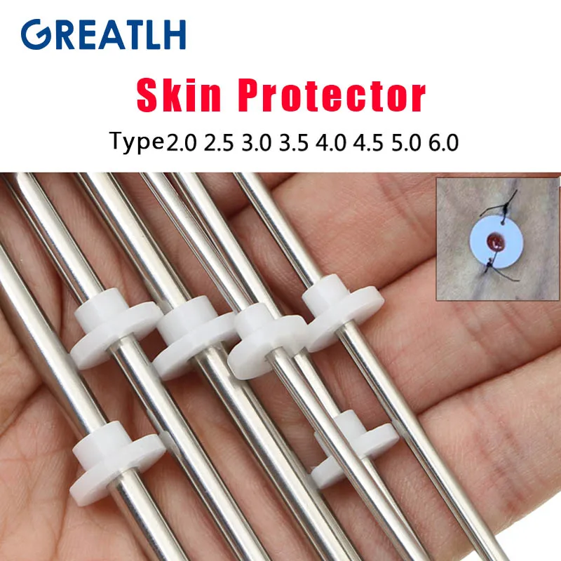 Autoclavable Liposuction Cannula Skin Cover Fat Transfer Needle Aspirator Skin Protection Cover Liposuction Tools 2pcs/set