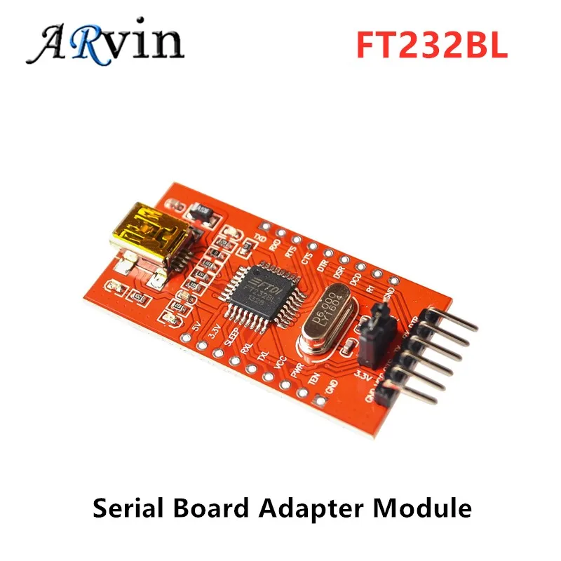 FT232 FT232BL FT232RL USB 2.0 to TTL Level Download Cable to Serial Board Adapter Module 5V 3.3V Debugger