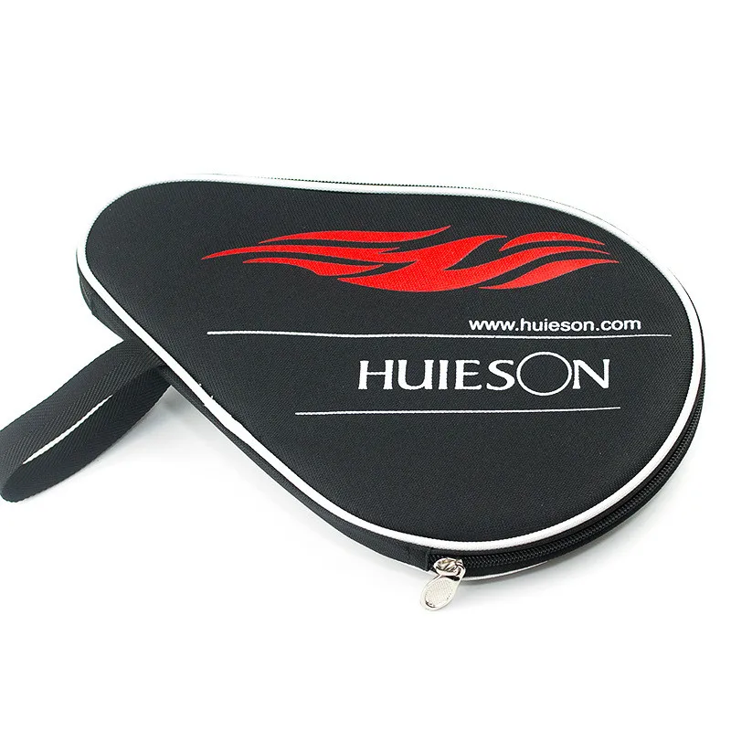 Huieson Gourd Table Tennis Racket Case Oxford Table Tennis Bat Carry Bag With Outer Zipper Bag For Table Tennis Ping Pong Balls