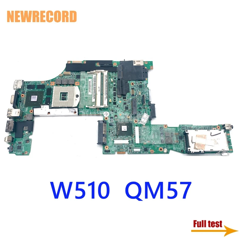 

For Lenovo ThinkPad W510 08271-3 48.4CU14.0 Laptop Motherboard 63Y1896 63Y1551 63Y2022 75Y4115 QM57 Full Test