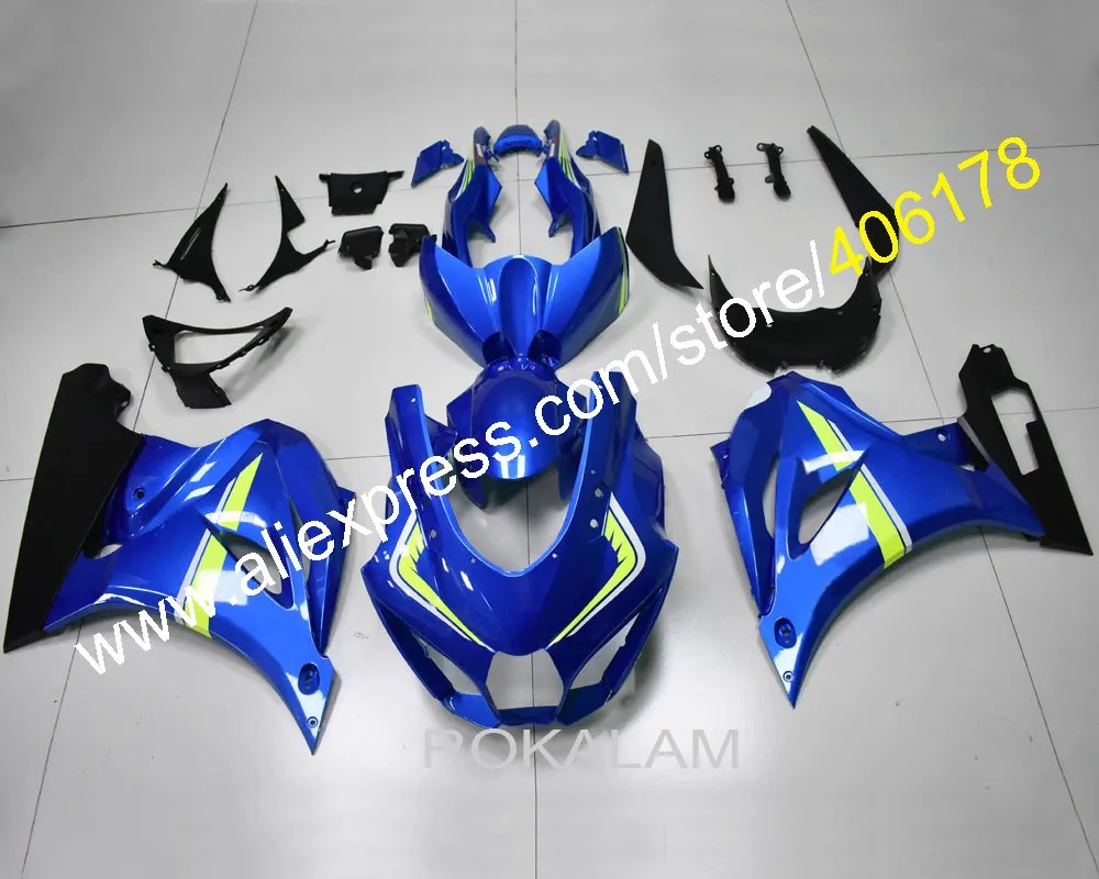 For Suzuki K17 Fairing GSX-R1000 2017 2018 2019 GSXR1000 GSXR 1000 17 18 19 Blue Bodywork Fairings (Injection Molding)